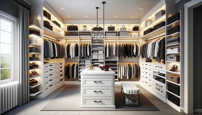 Transform Your Home: Walk In Custom Closets Henderson’s Best Designs